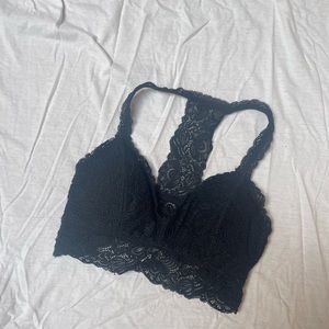Auden Black Lace Racerback Bralette